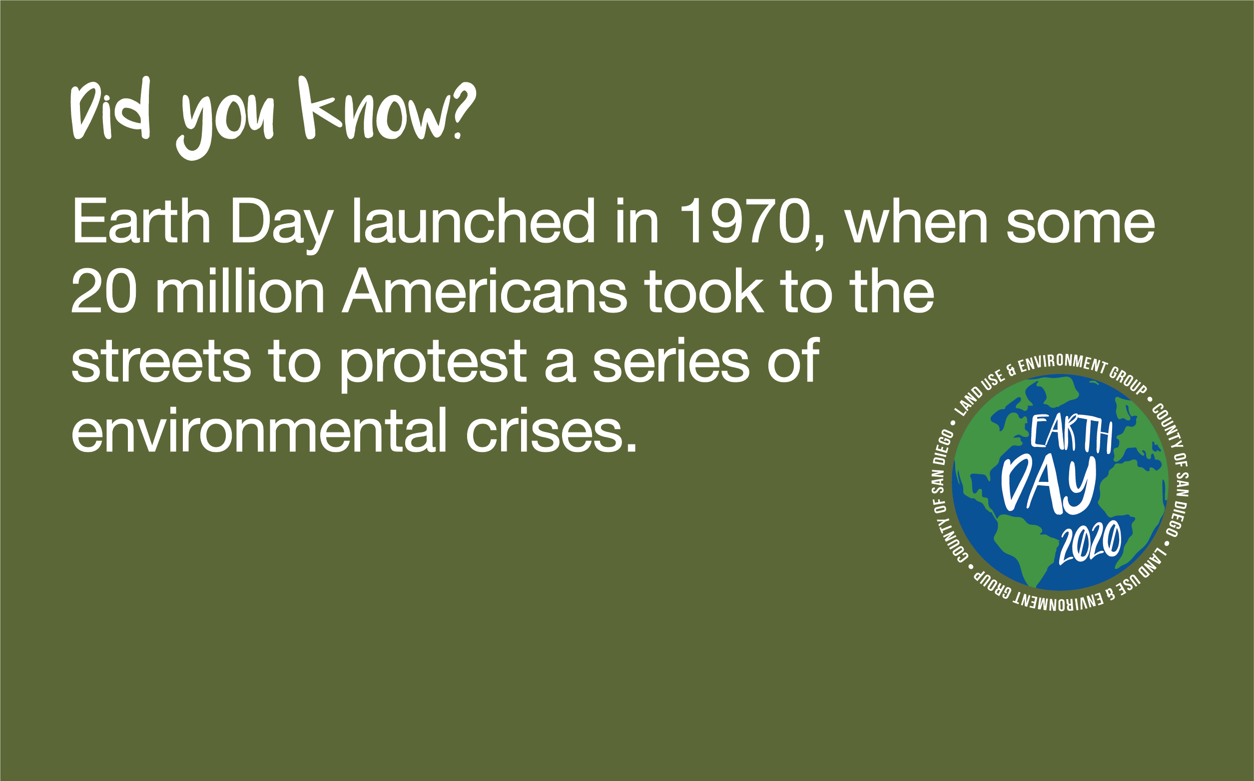 Earth Day 2020